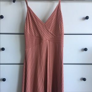 NWOT Champagne color sun dress from Aeropostale
